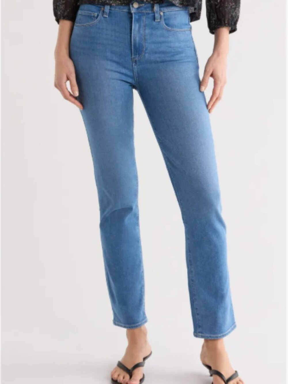 PAIGE Hoxton Slim Jeans KIT Wash Size 25 NWT